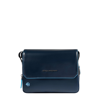 Сумка-мессенджер PIQUADRO BLUE SQUARE CA6812B2/BLU2 синяя ожа